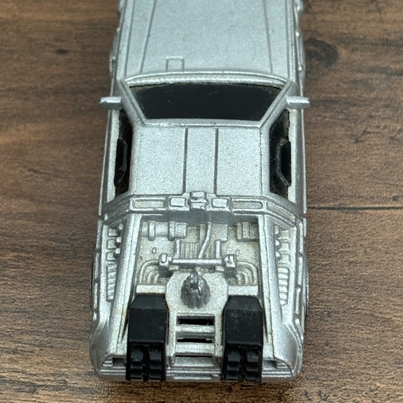 BACK TO THE FUTURE DeLorean Time Machine Car Metal Diecast Silver 4" - Picture 3 of 11